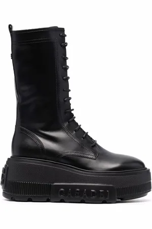 Casadei Schnürstiefel mit Plateau