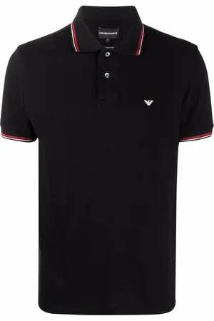 Emporio Armani Poloshirt mit Logo-Print