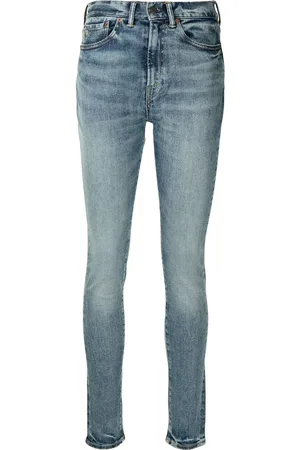 Ralph Lauren Skinny-Jeans mit hohem Bund