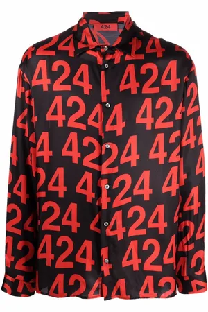 424 FAIRFAX Button-down-Hemd mit Logo
