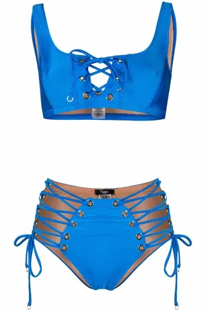 Noire Swimwear Bikini mit Schnürung