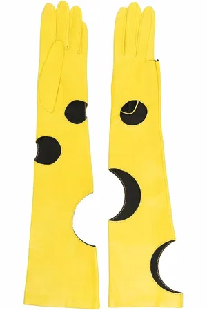 Manokhi Handschuhe mit Cut-Outs