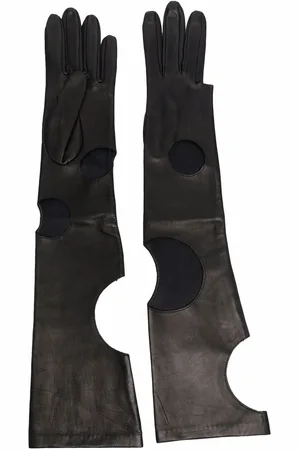Manokhi Handschuhe mit Cut-Outs