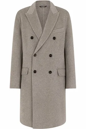 Dolce & Gabbana Doppelreihiger Mantel aus Kaschmir