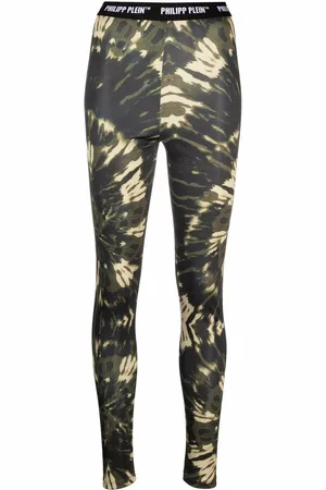 Philipp Plein Leggings mit Batikmuster