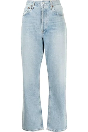 AGOLDE Gerade High-Rise-Jeans