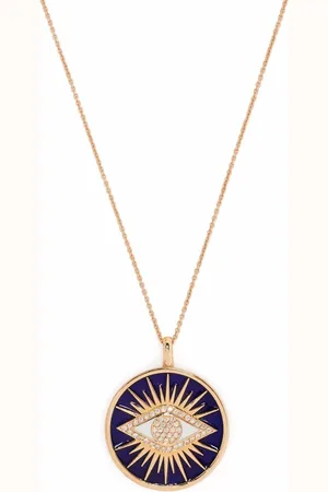 MONAN 18kt Rotgoldhalskette mit Diamanten