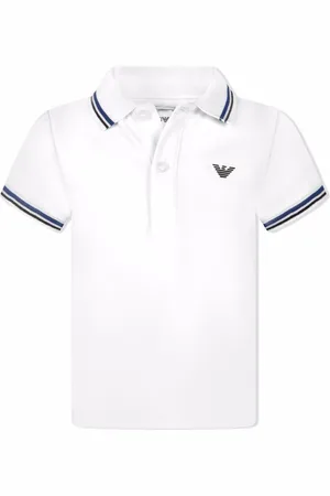 Emporio Armani Poloshirt mit Logo-Print
