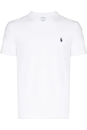Ralph Lauren T-Shirt mit Logo-Stickerei