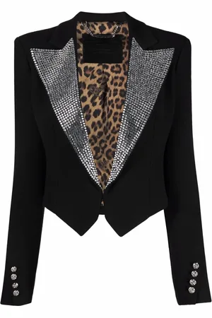 Philipp Plein Blazer mit Kristallen