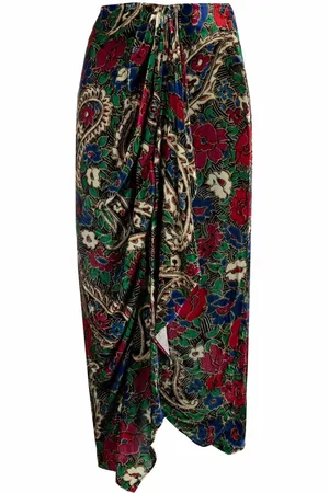 Isabel Marant Bree Rock mit Paisley-Print