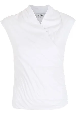 AMIR SLAMA Gewickeltes Top