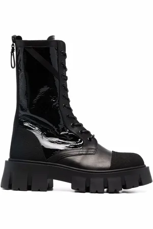 Premiata Stiefel mit Schnürung