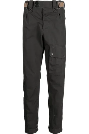 N.PEAL Gerade Hose im Military-Look