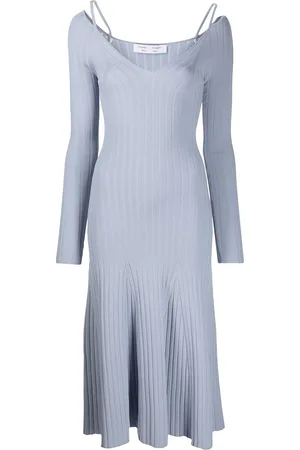 Proenza Schouler Geripptes Strickkleid