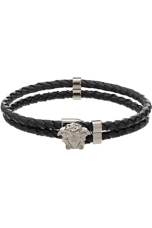 VERSACE La Medusa leather bracelet