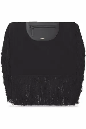 Burberry Olympia Clutch mit Fransen