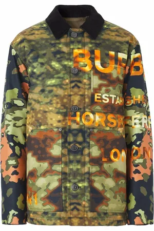 Burberry Jacke mit Camouflage-Print
