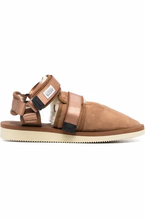 SUICOKE Geschlossene Sandalen mit Shearling-Futter