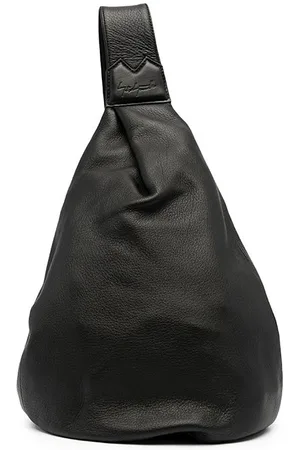 YOHJI YAMAMOTO Schultertasche mit Logo-Prägung