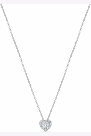 De Beers 18kt Aura Weißgoldhalskette mit Diamanten