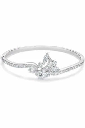 De Beers 18kt Rose Adonis Weißgoldarmreif mit Diamanten