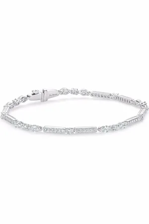 De Beers 18kt Snow Dance Weißgoldarmband mit Diamanten