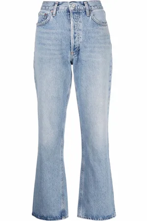 AGOLDE Bootcut-Jeans mit hohem Bund
