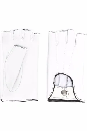 Manokhi Handschuhe mit Ziernähten