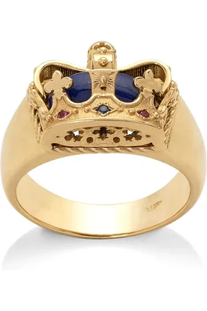 Dolce & Gabbana 18kt Gelbgoldring im Kronendesign