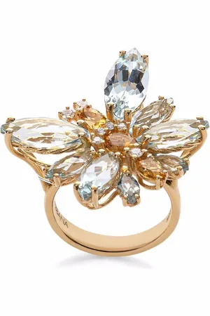 Dolce & Gabbana 18kt Gelbgoldring mit Diamanten