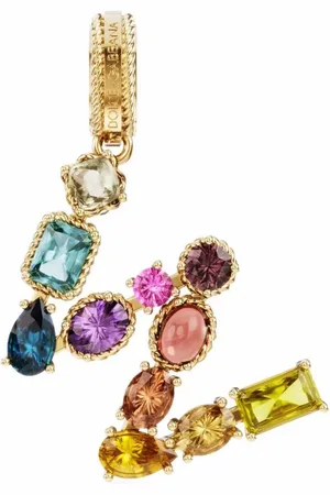 Dolce & Gabbana 18kt Gelbgoldanhänger mit Edelsteinen