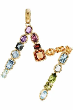 Dolce & Gabbana 18kt Gelbgoldanhänger mit M-Initiale