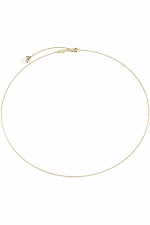 Dolce & Gabbana 18kt Gelbgoldhalskette mit Perlenanhänger
