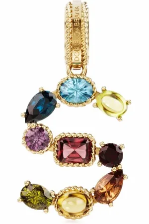 Dolce & Gabbana 18kt Rainbow Alphabet S Gelbgoldanhänger