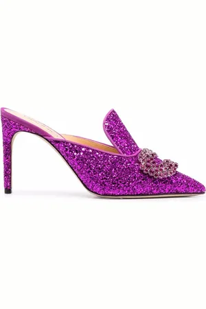 GIANNICO Mules mit Glitter