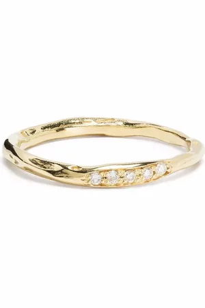 WOUTERS & HENDRIX 18kt Gelbgoldring mit Diamanten