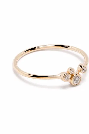 Maria Black 14kt Gelbgoldring mit Diamanten