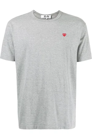 Comme des Garçons T-Shirt mit aufgesticktem Herz