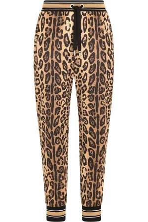 Dolce & Gabbana Jogginghose mit Leoparden-Print