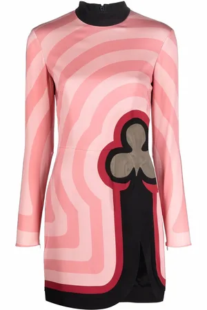 Casablanca Minikleid mit "Club"-Print