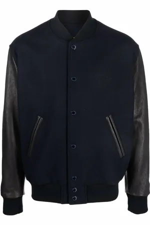 Golden Goose Collegejacke mit Kontrasteinsätzen