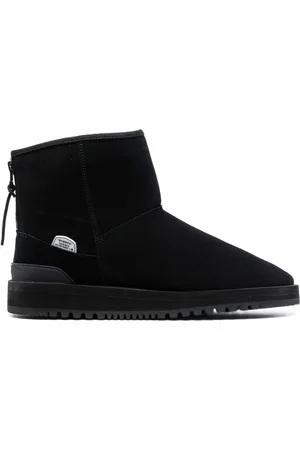 SUICOKE Stiefel mit Shearling-Besatz