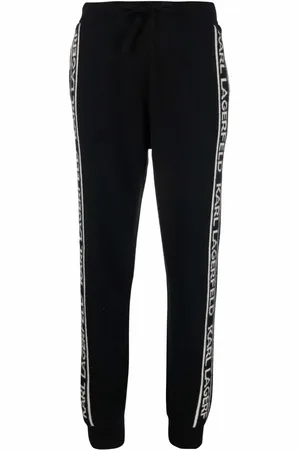 Karl Lagerfeld Kaschmirhose mit Logo