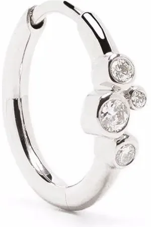 Maria Black 14kt Weißgoldohrringe mit Diamanten