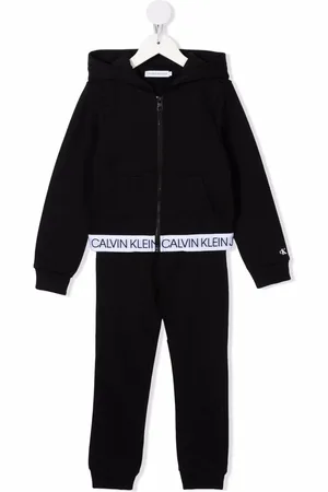 Calvin Klein Jogginganzug mit Logo-Streifen