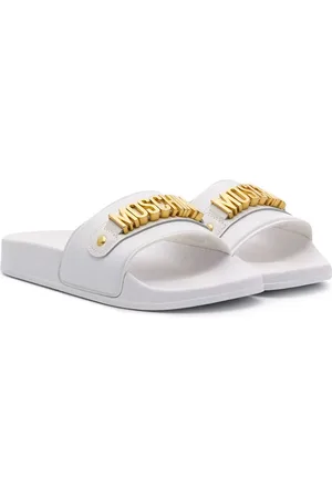 Moschino Pantoletten mit Logo