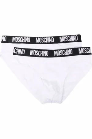 Moschino Slip mit Logo-Bund