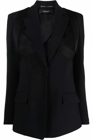 VERSACE Klassischer Satinblazer