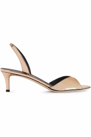 Giuseppe Zanotti Sandalen im Metallic-Look
